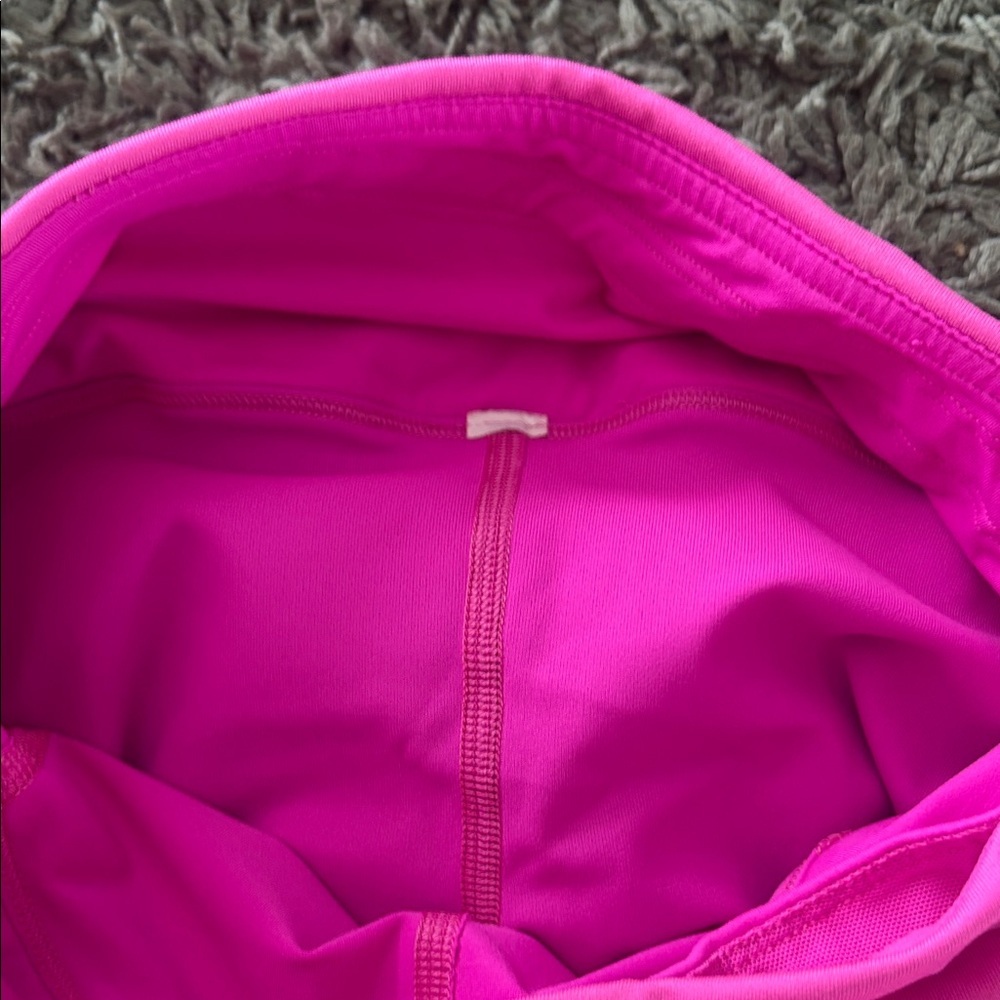 Lululemon Bright Pink Women's Essential High-Rise Run Mini Skirt / Skort XS - Picture 6 of 8